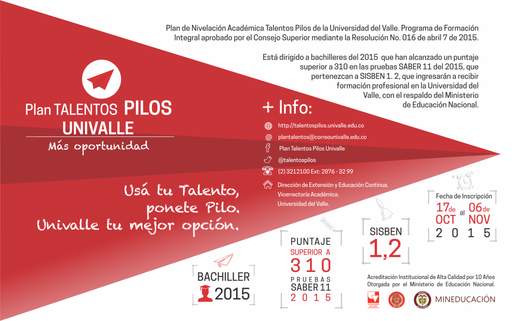 flyer talentos pilos